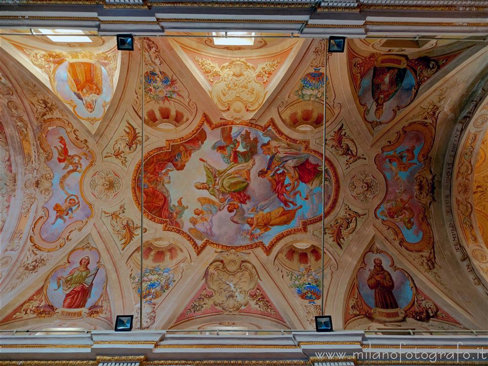 Muzzano (Biella) - Soffitto della Chiesa di Sant'Eusebio
